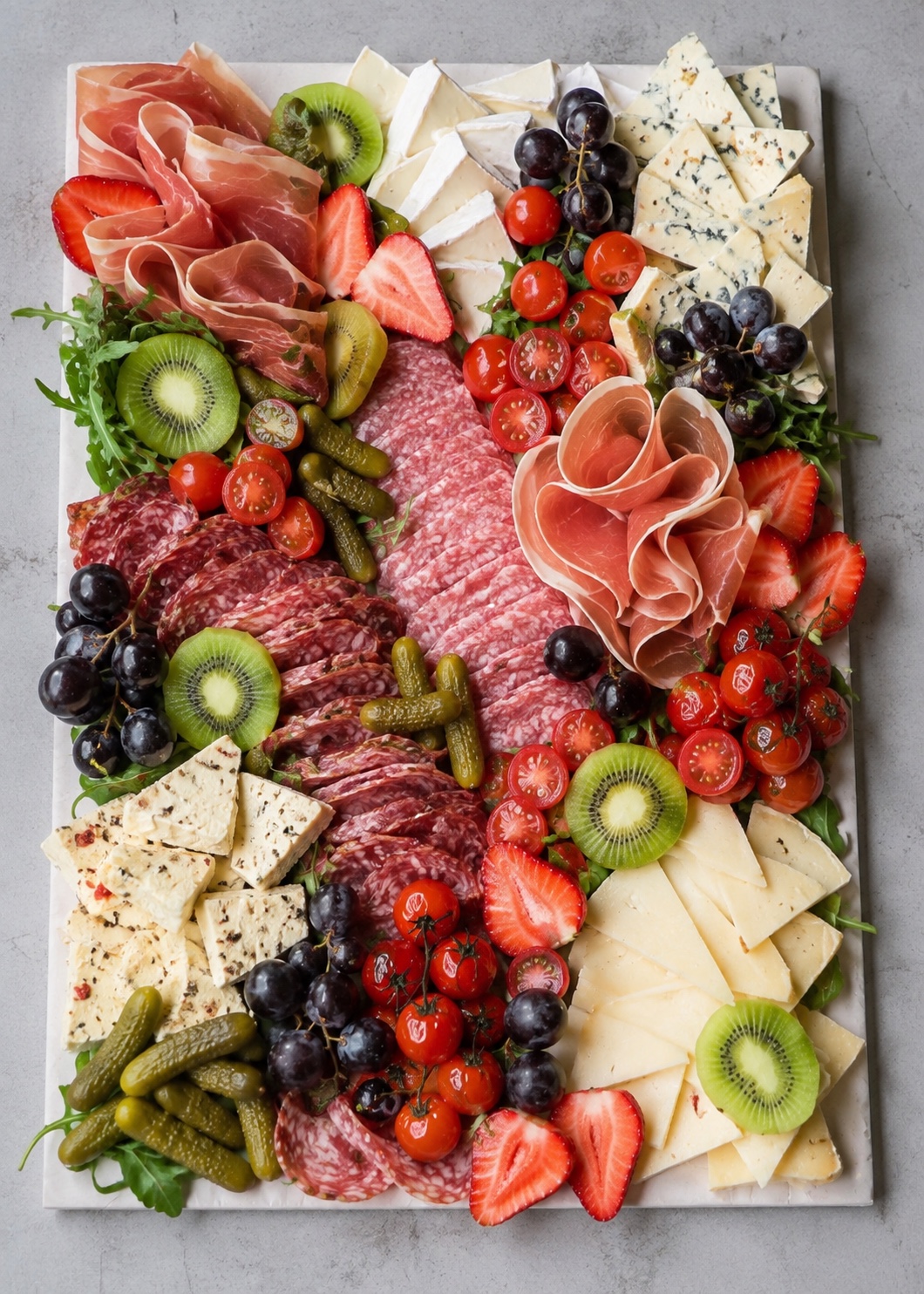 catch Signature Platte mit Käse, Wurstspezialitäten, Obst und Antipasti
